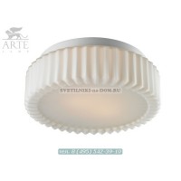 Круглый потолочный светильник влагостойкий AQUA В110 / D300 2х60W E27