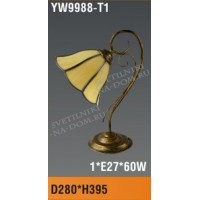 Настольная лампа   YW9988-T1   1ХЕ27  60W  Ш280 / В395